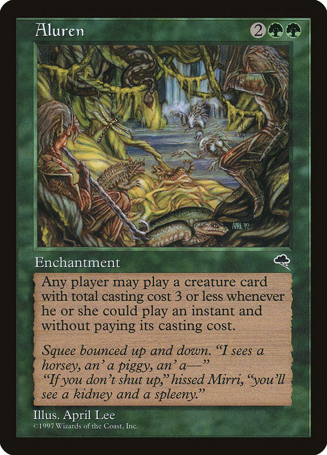 Aluren [Tempest] Magic: The Gathering