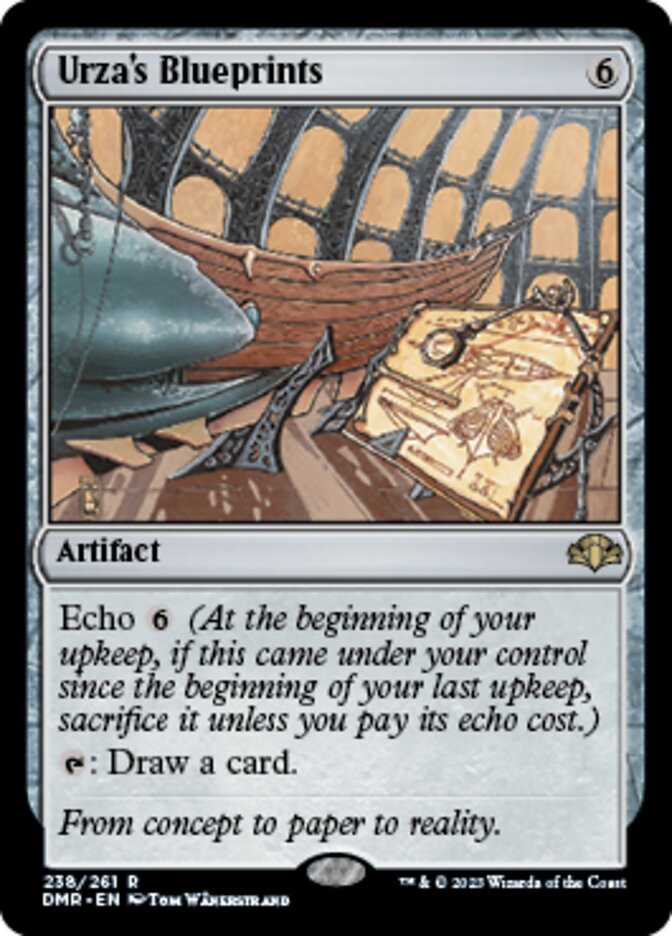 Urza's Blueprints [Dominaria Remastered] Magic: The Gathering