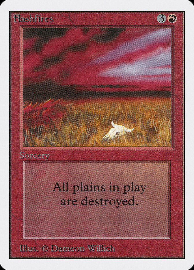 Flashfires [Unlimited Edition] Magic: The Gathering