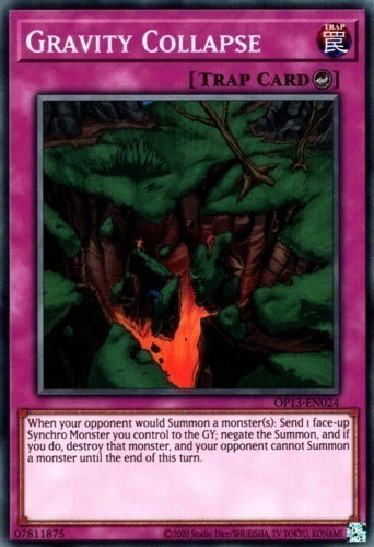 Gravity Collapse [OP13-EN024] Common Yu-Gi-Oh!