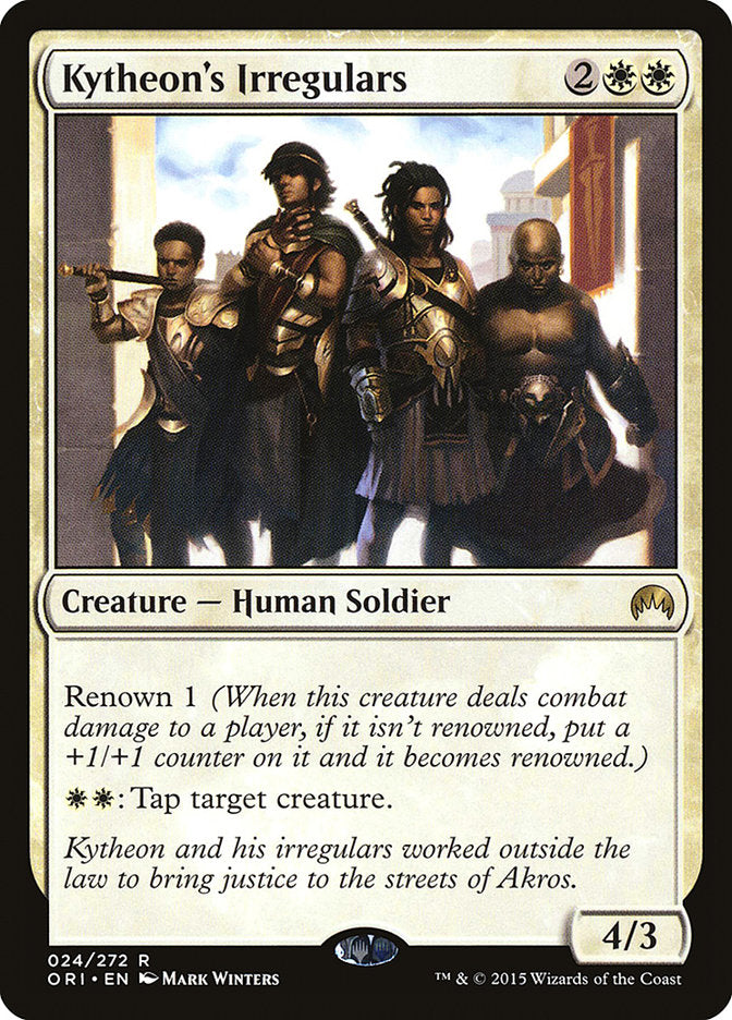 Kytheon's Irregulars [Magic Origins] Magic: The Gathering
