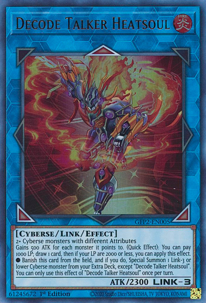 Decode Talker Heatsoul [GFP2-EN005] Ultra Rare Yu-Gi-Oh!