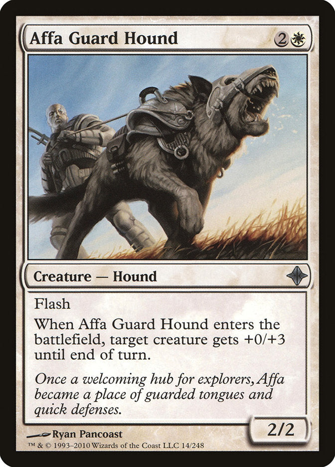 Affa Guard Hound [Rise of the Eldrazi] Magic: The Gathering