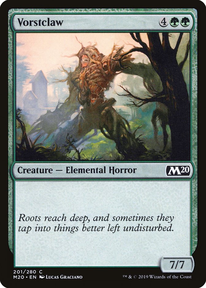 Vorstclaw [Core Set 2020] Magic: The Gathering