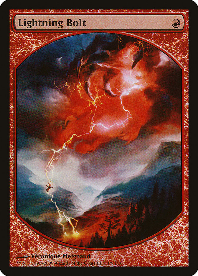 Lightning Bolt [Magic Player Rewards 2010] Magic: The Gathering