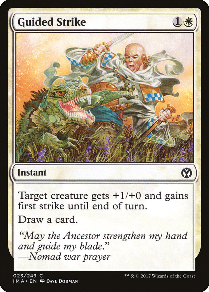 Guided Strike [Iconic Masters] Magic: The Gathering