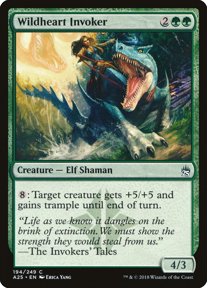 Wildheart Invoker [Masters 25] Magic: The Gathering