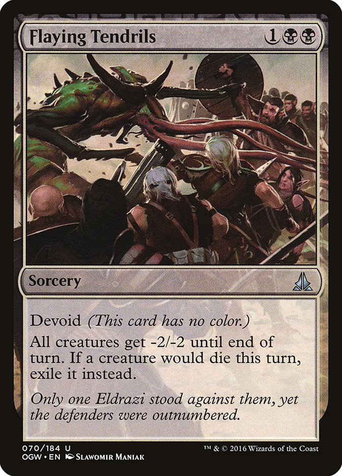 Flaying Tendrils [Oath of the Gatewatch] Magic: The Gathering