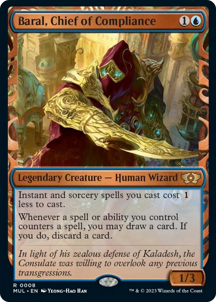 Baral, Chief of Compliance [Multiverse Legends] Magic: The Gathering
