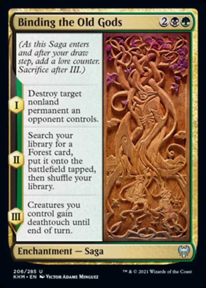 Binding the Old Gods [Kaldheim] Magic: The Gathering