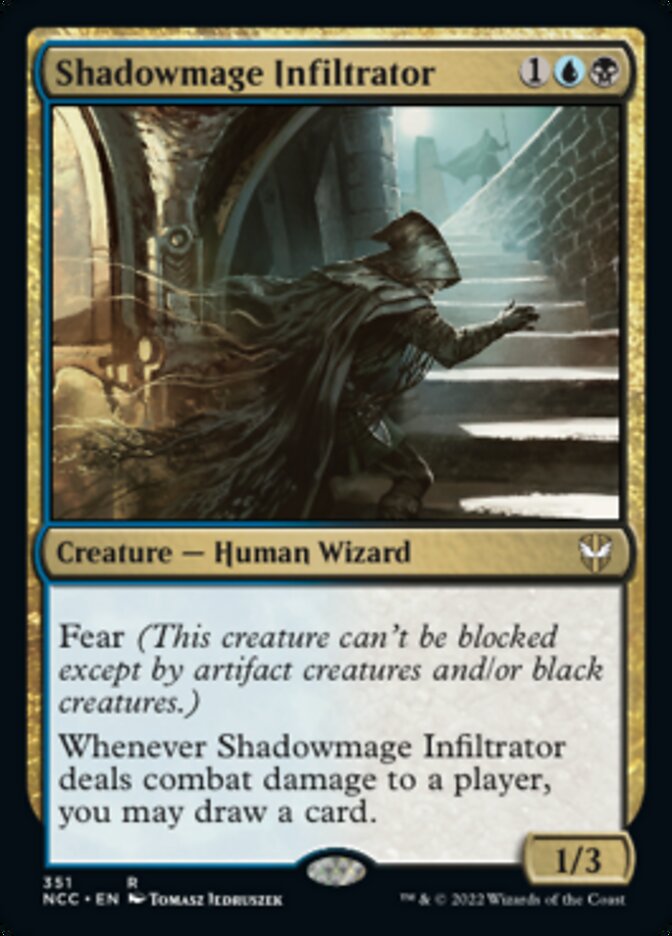 Shadowmage Infiltrator [Streets of New Capenna Commander] Magic: The Gathering