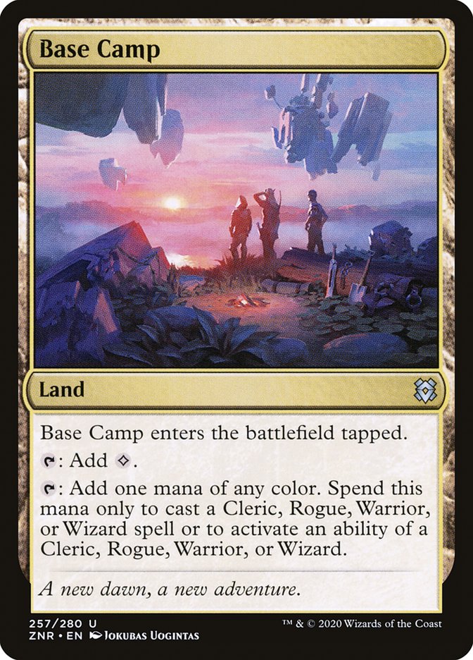 Base Camp [Zendikar Rising] Magic: The Gathering