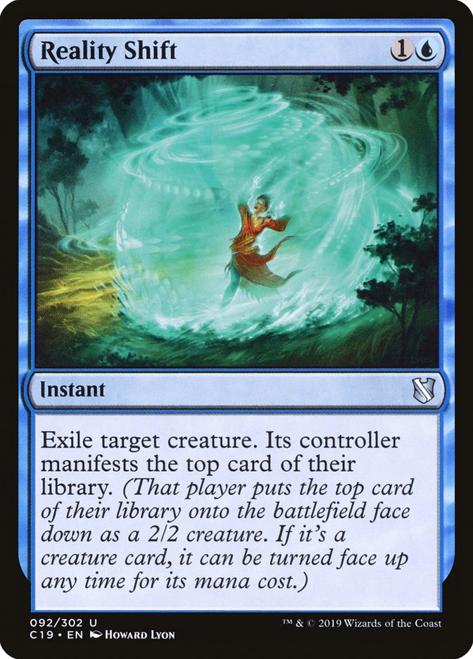 Reality Shift [Commander 2019] Magic: The Gathering