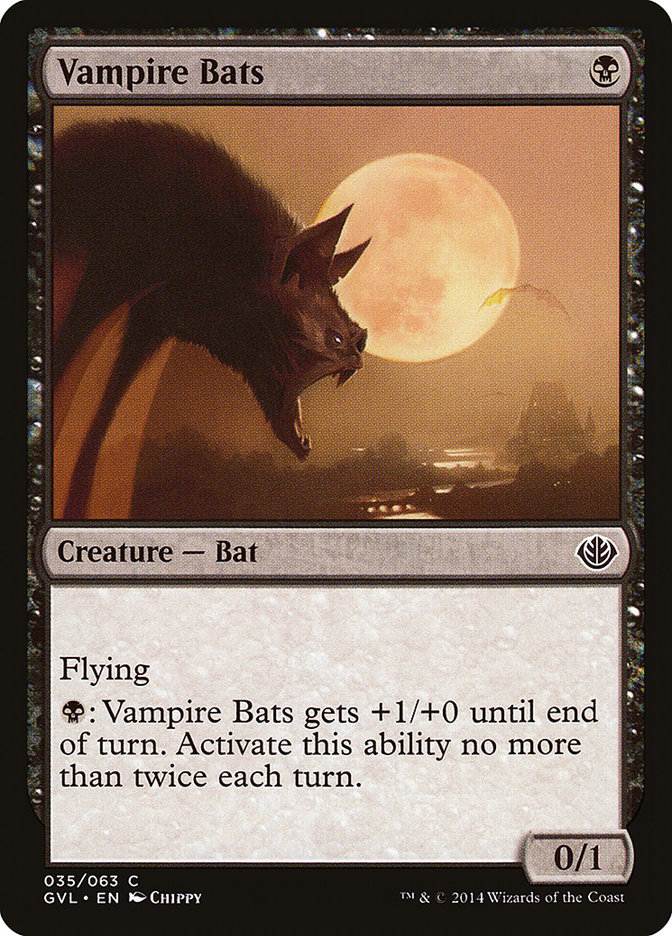 Vampire Bats (Garruk vs. Liliana) [Duel Decks Anthology] Magic: The Gathering
