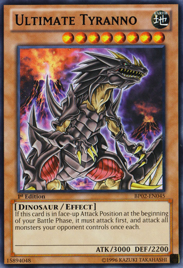 Ultimate Tyranno [BP02-EN045] Rare Yu-Gi-Oh!