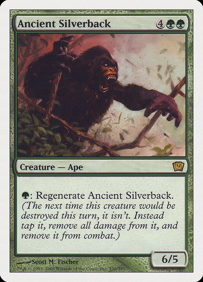 Ancient Silverback [Ninth Edition] Magic: The Gathering