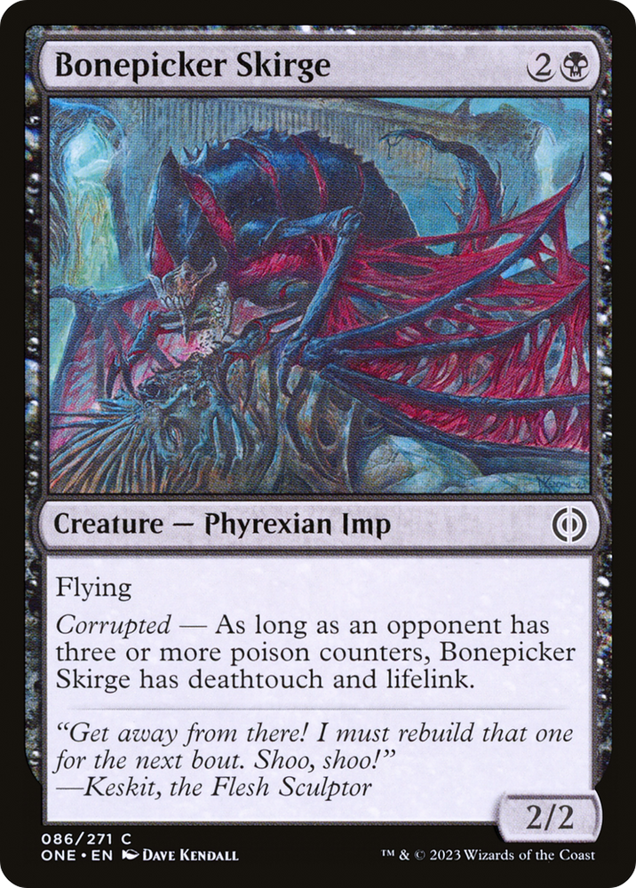 Bonepicker Skirge [Phyrexia: All Will Be One] Magic: The Gathering