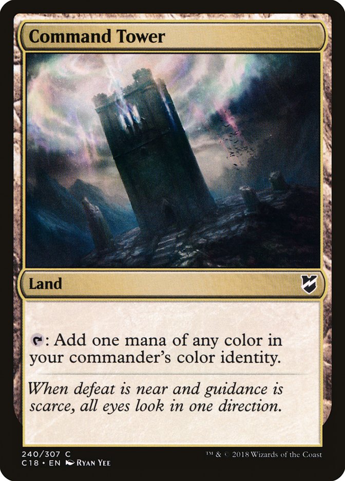 Command Tower [Commander 2018] Magic: The Gathering