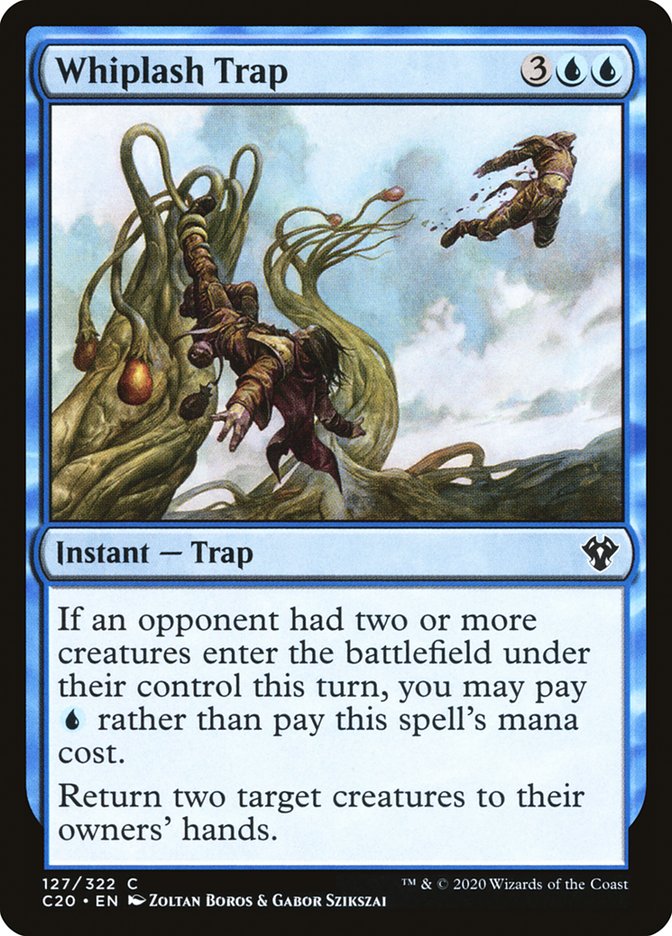 Whiplash Trap [Commander 2020] Magic: The Gathering