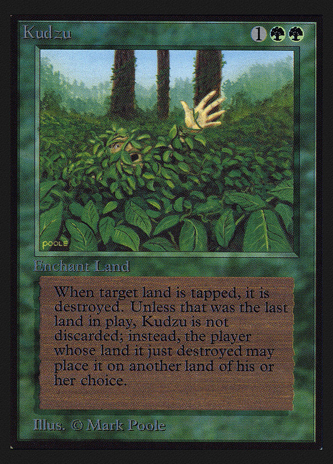 Kudzu [International Collectors' Edition] Magic: The Gathering