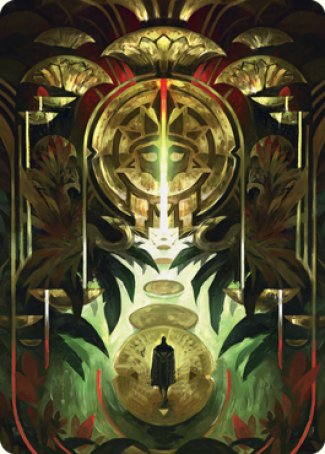 Jetmir's Garden 1 Art Card [Streets of New Capenna Art Series] Magic: The Gathering