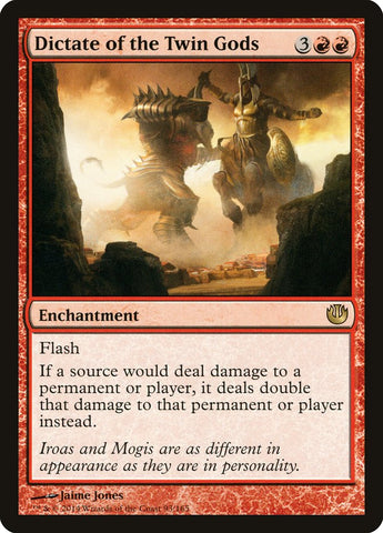 Dictate of the Twin Gods [Journey into Nyx] Magic: The Gathering
