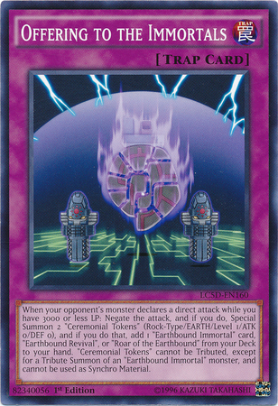 Offering to the Immortals [LC5D-EN160] Common Yu-Gi-Oh!