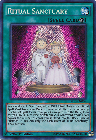 Ritual Sanctuary [DRL3-EN016] Secret Rare Yu-Gi-Oh!