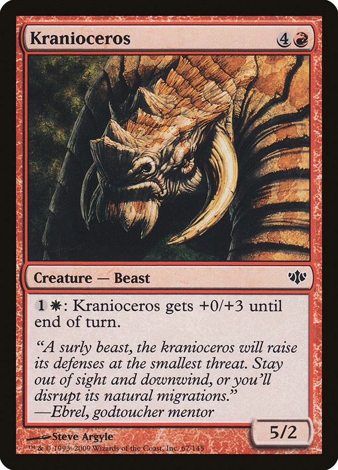 Kranioceros [Conflux] Magic: The Gathering