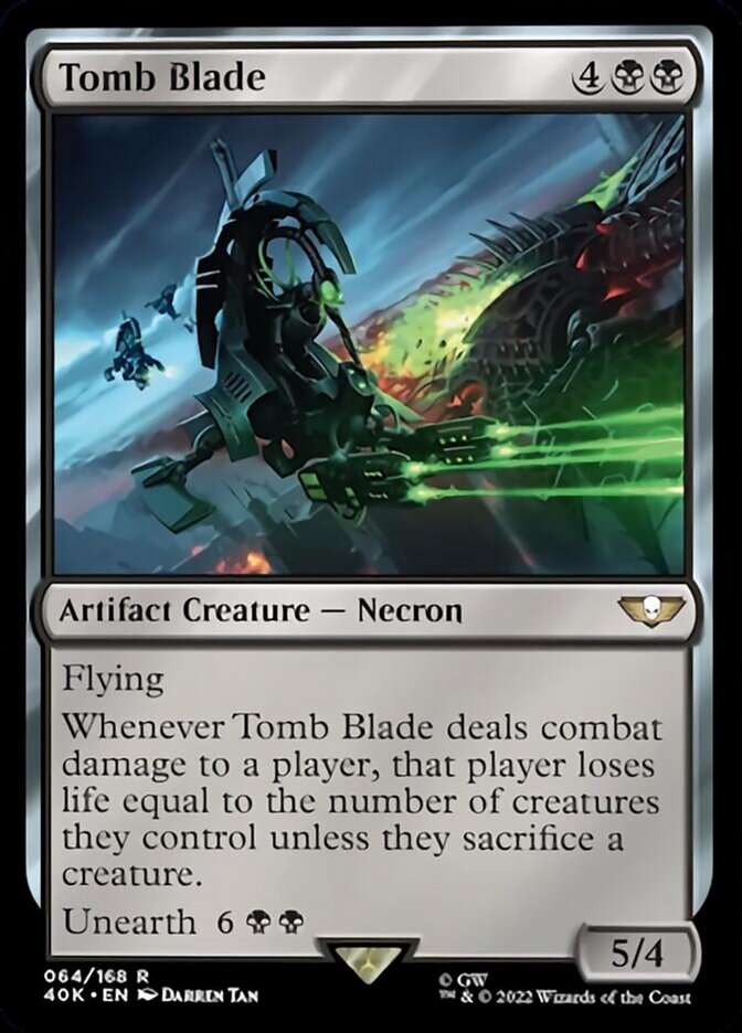 Tomb Blade [Warhammer 40,000] Magic: The Gathering