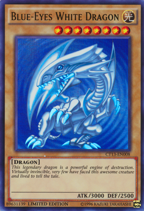 Blue-Eyes White Dragon [CT13-EN008] Ultra Rare Yu-Gi-Oh!