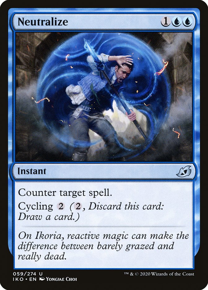 Neutralize [Ikoria: Lair of Behemoths] Magic: The Gathering