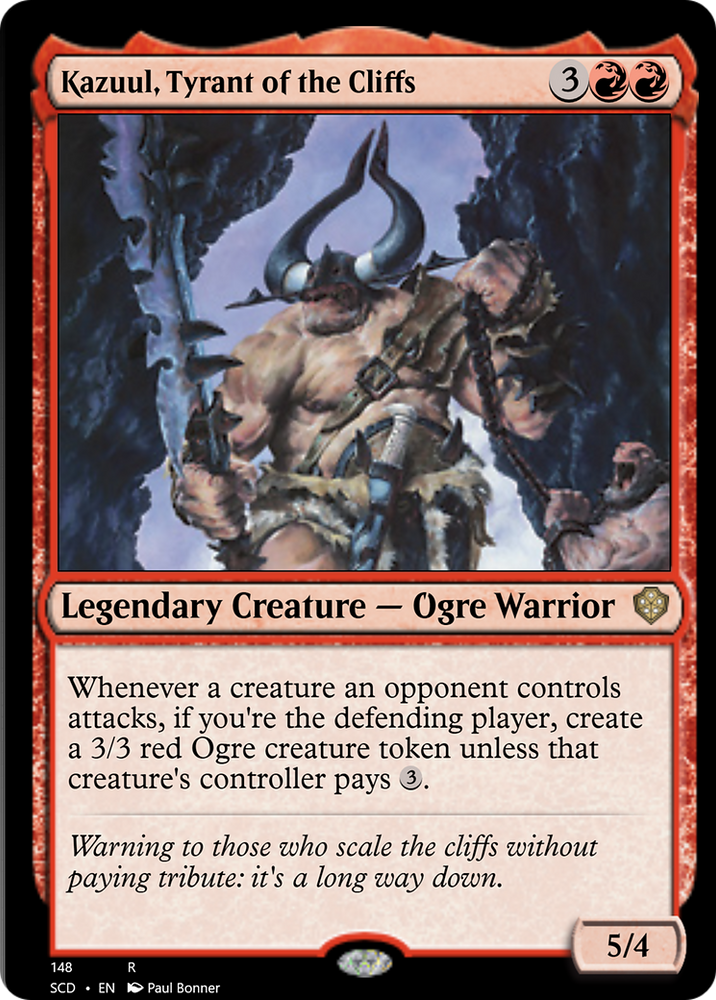 Kazuul, Tyrant of the Cliffs [Starter Commander Decks] Magic: The Gathering