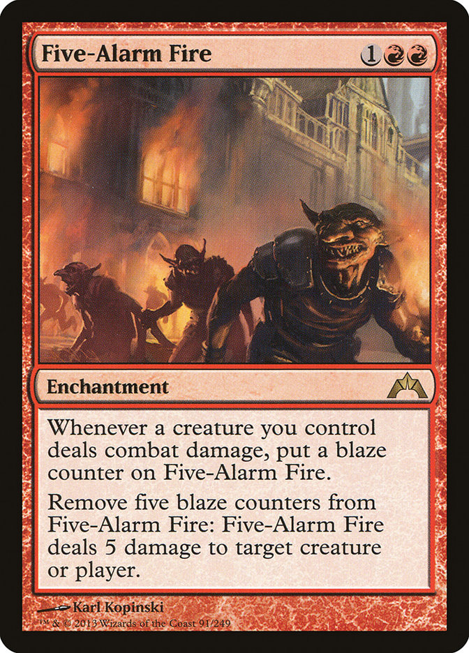 Five-Alarm Fire [Gatecrash] Magic: The Gathering