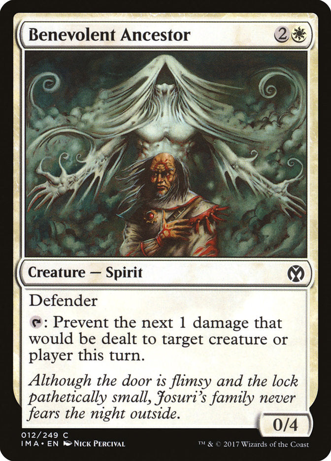 Benevolent Ancestor [Iconic Masters] Magic: The Gathering