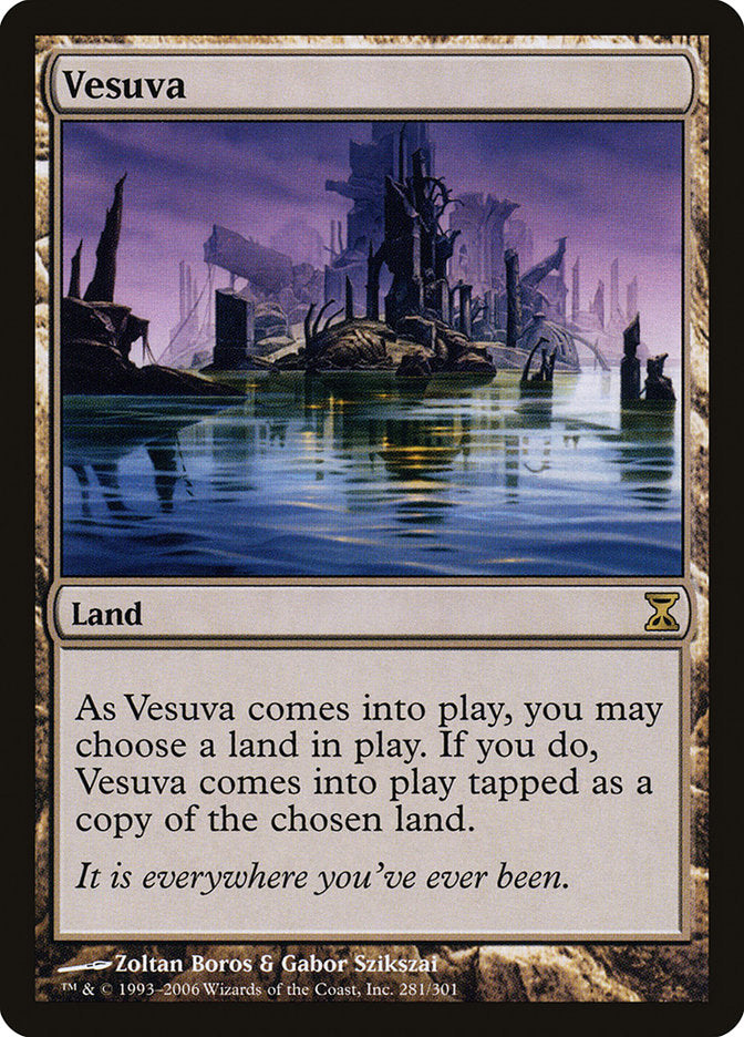 Vesuva [Time Spiral] Magic: The Gathering