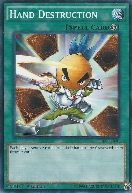 Hand Destruction [SR02-EN030] Common Yu-Gi-Oh!