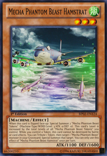 Mecha Phantom Beast Hamstrat [BP02-EN124] Common Yu-Gi-Oh!