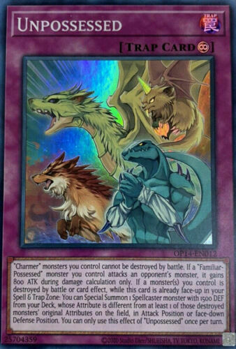 Unpossessed [OP14-EN012] Super Rare Yu-Gi-Oh!