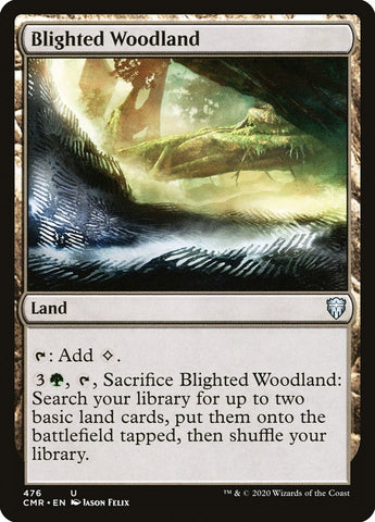 Blighted Woodland [Commander Legends] Magic: The Gathering