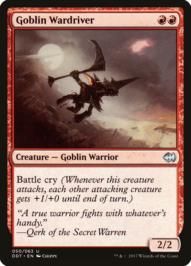 Goblin Wardriver [Duel Decks: Merfolk vs. Goblins] Magic: The Gathering