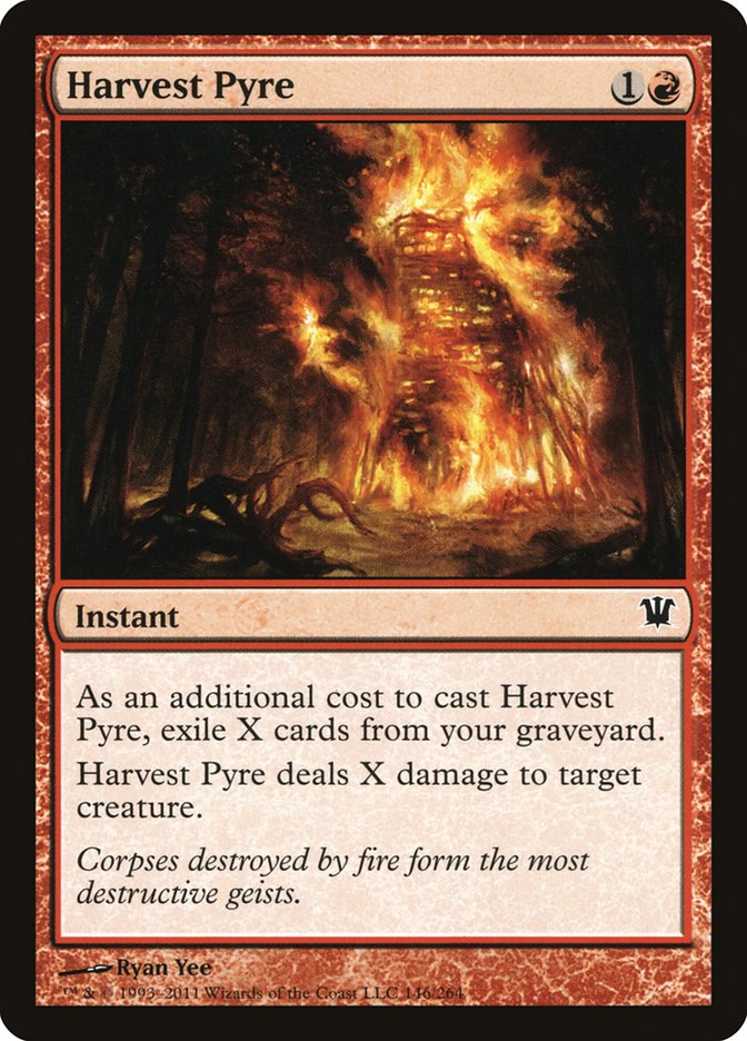 Harvest Pyre [Innistrad] Magic: The Gathering
