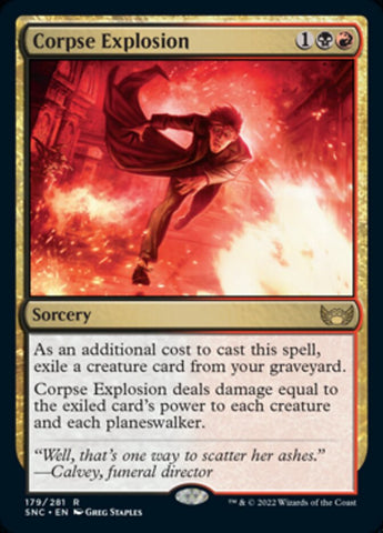 Corpse Explosion [Streets of New Capenna] Magic: The Gathering