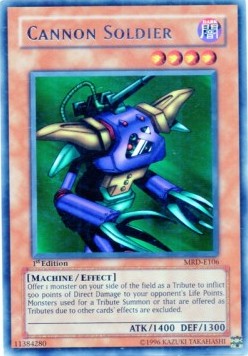 Cannon Soldier [MRD-E106] Rare Yu-Gi-Oh!