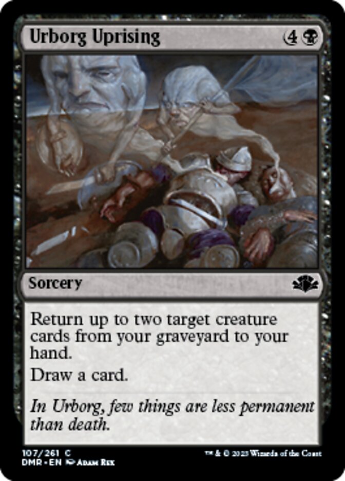 Urborg Uprising [Dominaria Remastered] Magic: The Gathering
