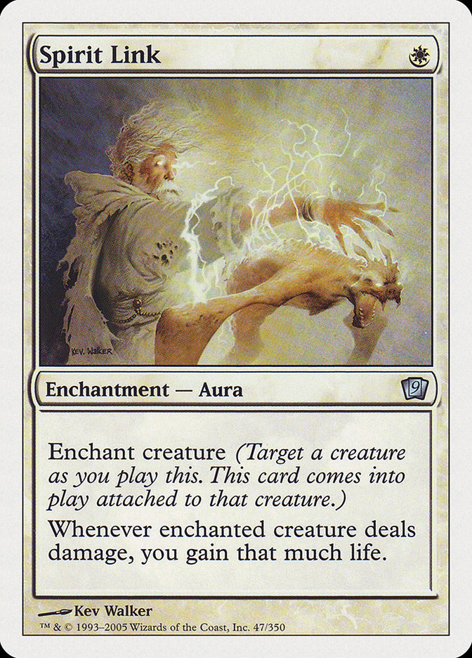 Spirit Link [Ninth Edition] Magic: The Gathering