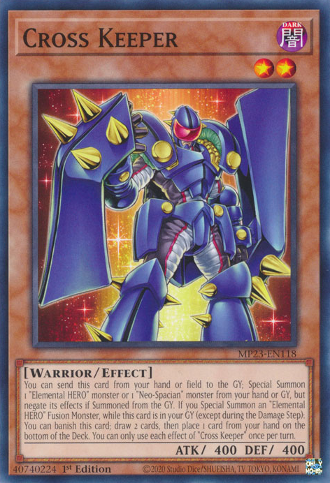 Cross Keeper [MP23-EN118] Common Yu-Gi-Oh!