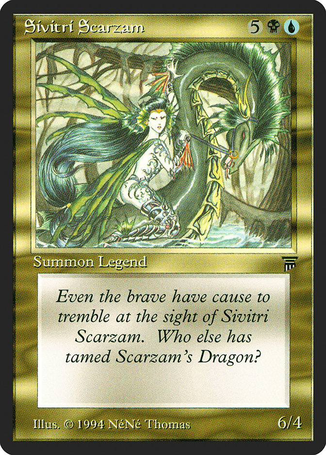 Sivitri Scarzam [Legends] Magic: The Gathering