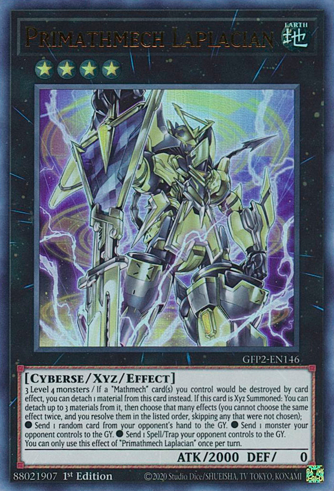 Primathmech Laplacian [GFP2-EN146] Ultra Rare Yu-Gi-Oh!