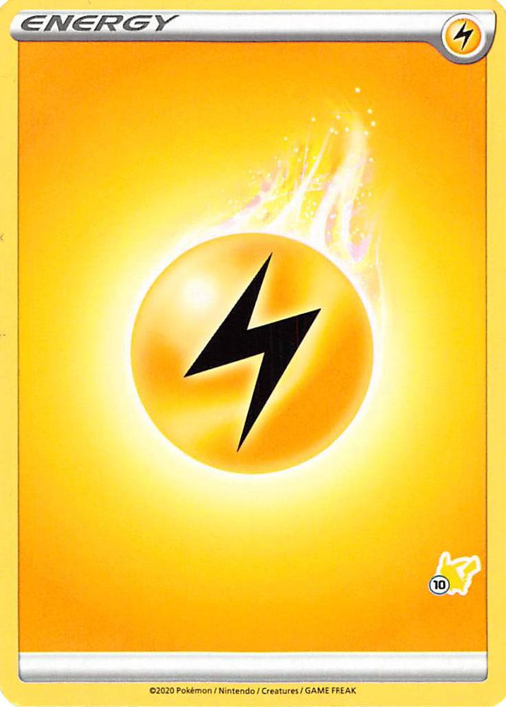 Lightning Energy (Pikachu Stamp #10) [Battle Academy 2022] Pokémon